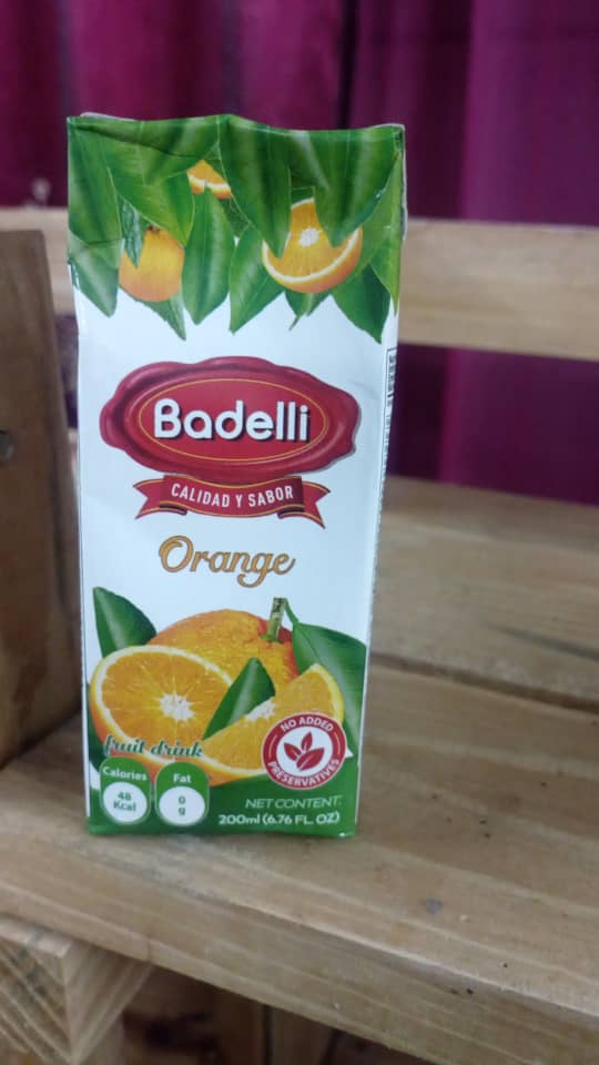 Jugo de cajita Bandeli Naranja